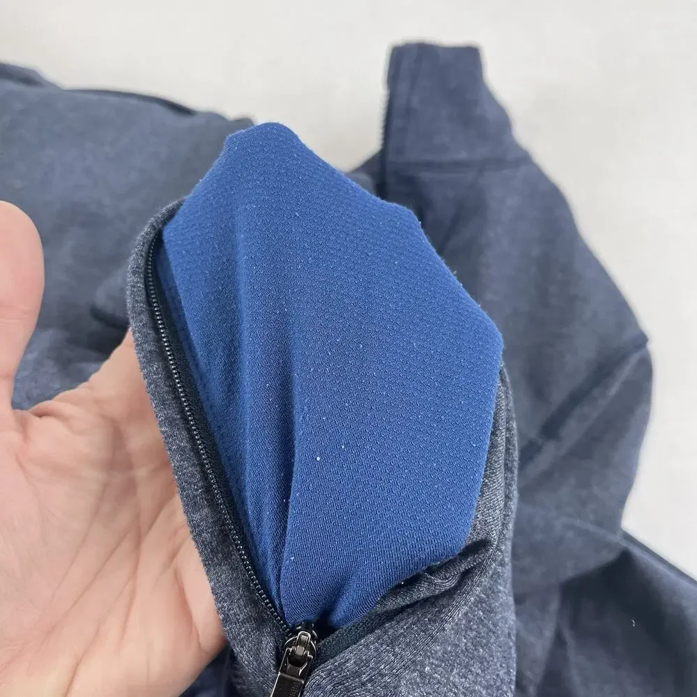 Lululemon Post Gravity Jacket Mens Medium Heathered Inkwell